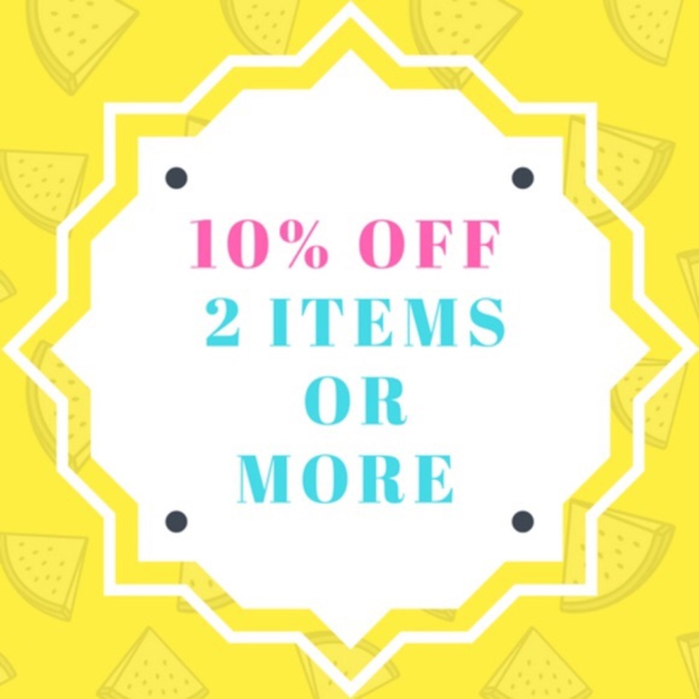 Bundle and Save! 10% off 2 or more items.